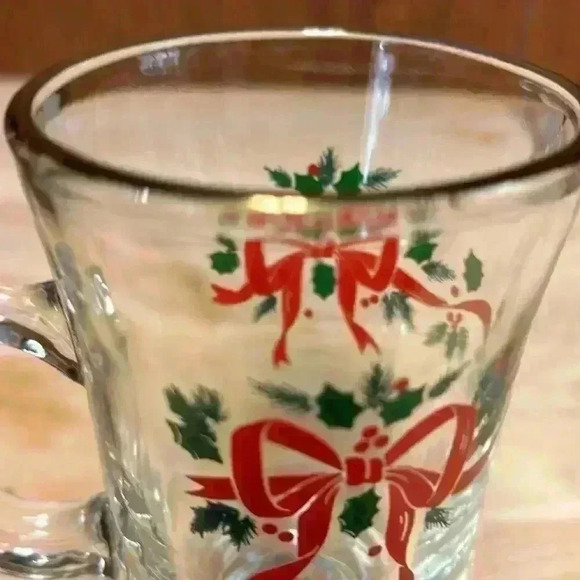 Libbey Glass Company Indiana Glass Pattern "Irish Mug" Vintage - Picture 5 of 8